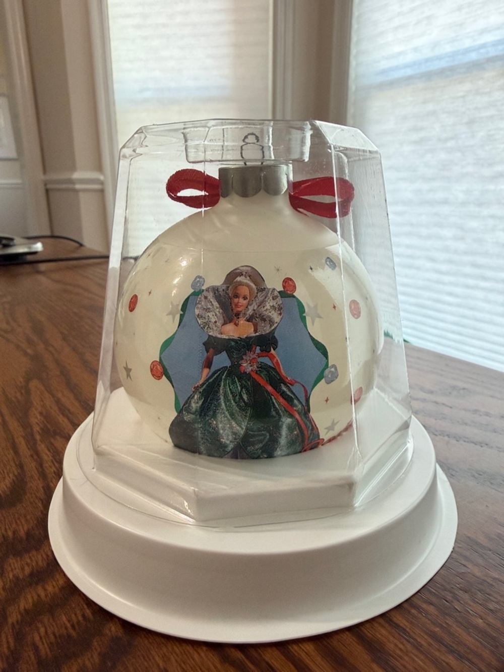 1995 Happy Holidays Barbie Ornament